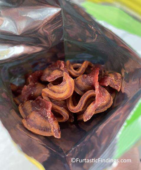 Inside The Beggin' Strips Bag